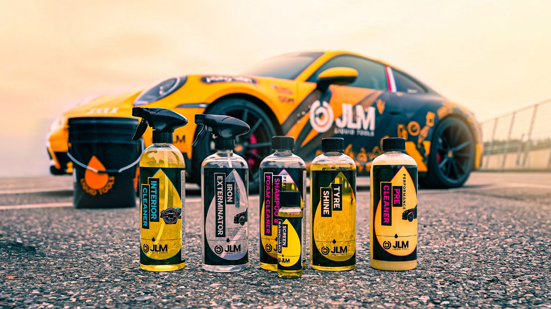 Check out the brand new range of JLM Car Care Products - Liquid Tools that look after the appearance of your ride, inside and outside!Interior cleaners, exterior cleaners, wheel and tyre cleaners, glass cleaners and more!