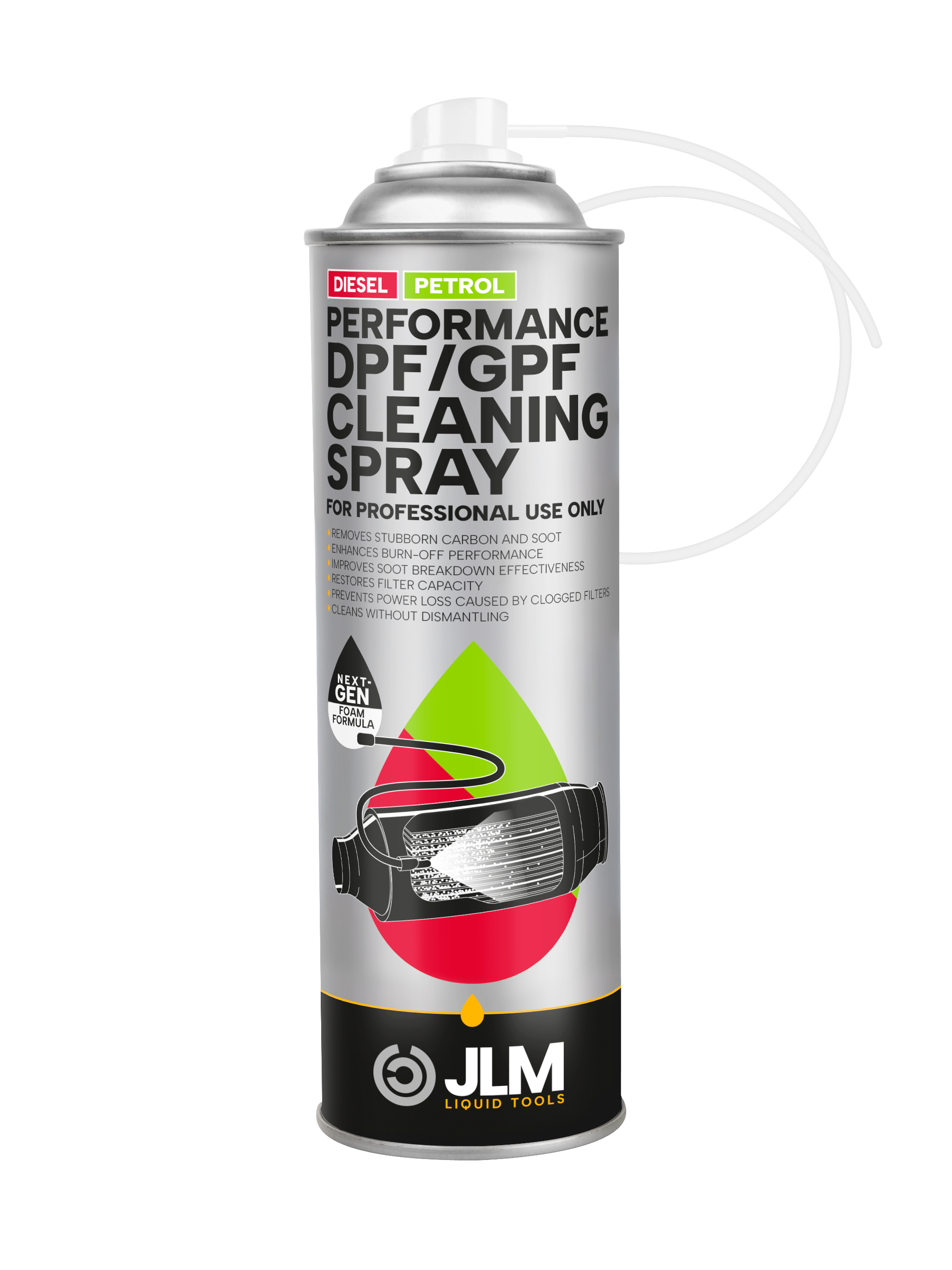 JLM Diesel & Petrol Performance DPF/GPF Spray
