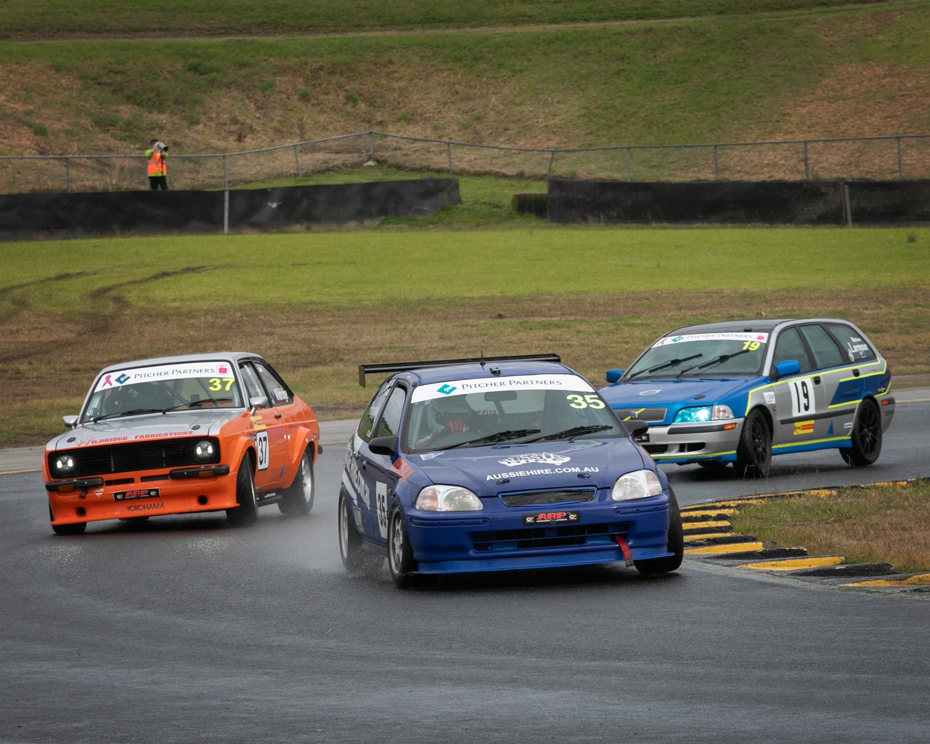 Mike Fitzgerald, Matthew Wildridge, Matt Larmour
IPRA NSW Round 3 - JLM Lubricants
